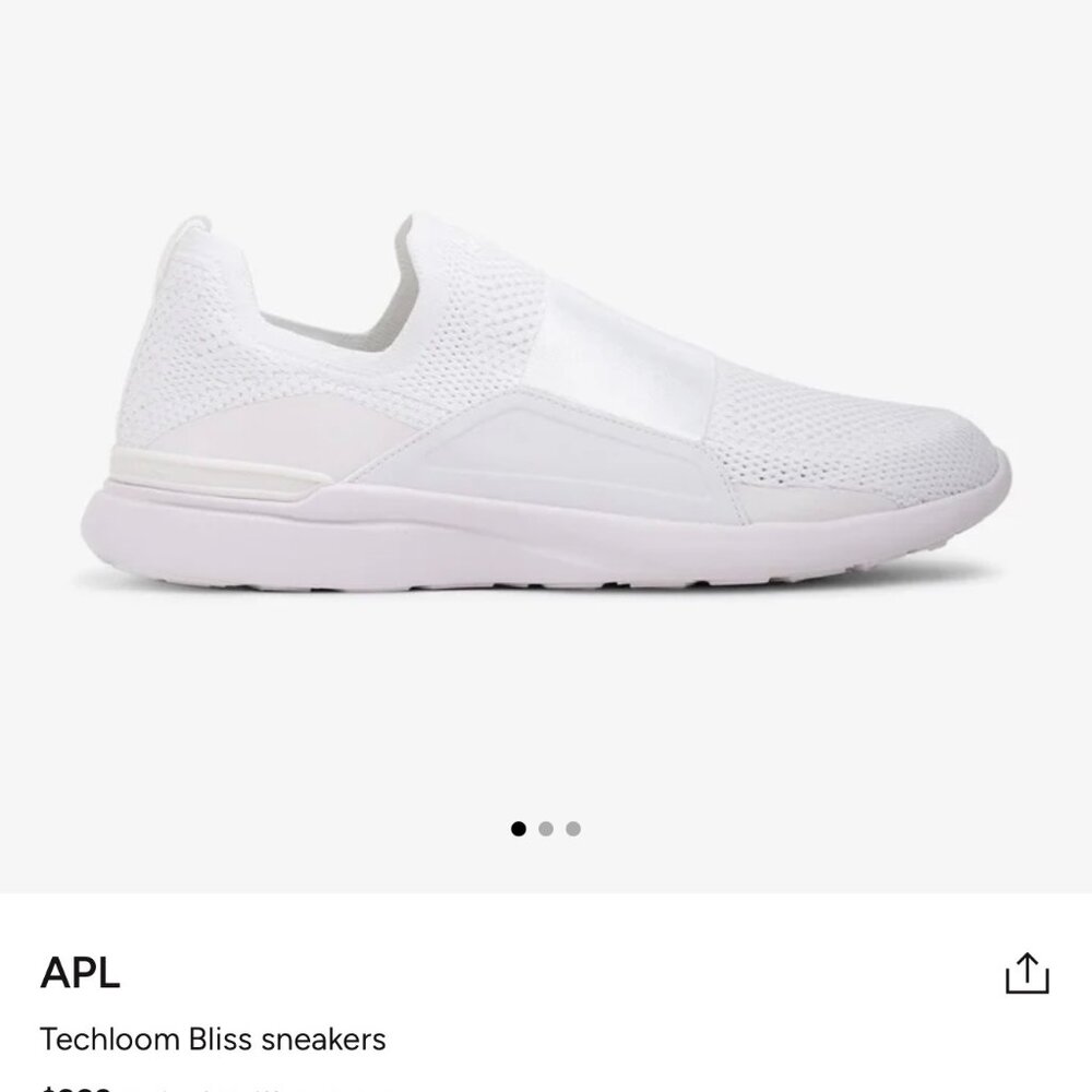 APL Women's Techloom Bliss Sneakers White - 6.5